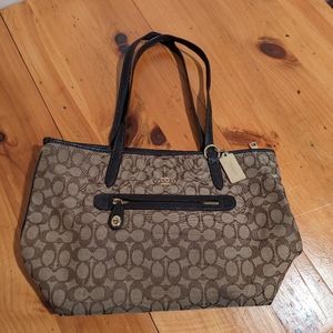 Coach Signature Taylor Women's Brown Tote L1781-37229